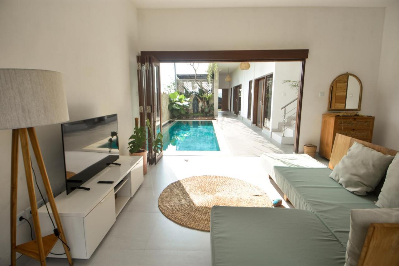 Three Palms Surf & Stay Medewi Airsatang Eksteriør billede